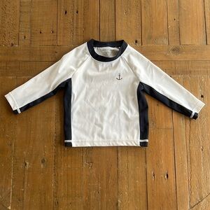 Janie and Jack long sleeve rash guard